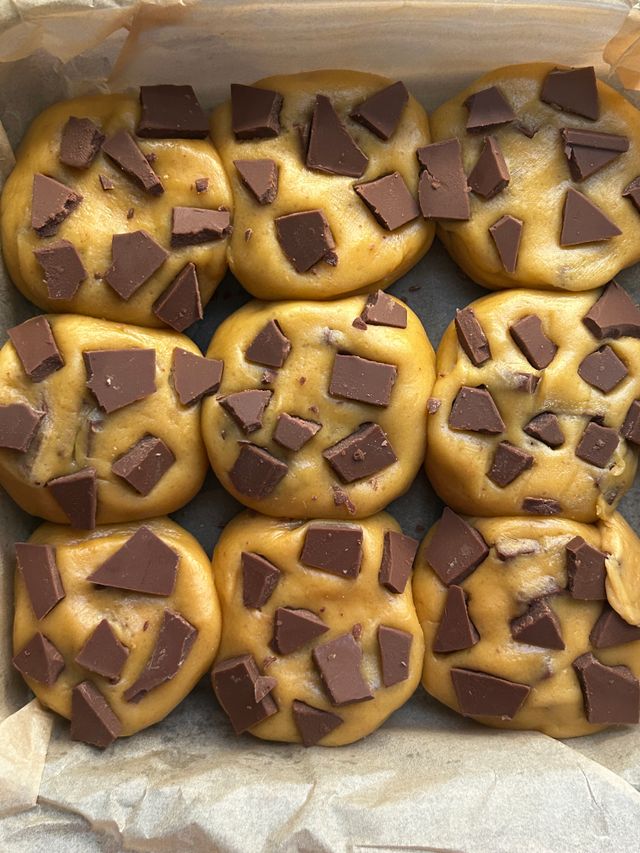 Edible cookie dough balls, one of the easy no bake dessert recipes for beginners