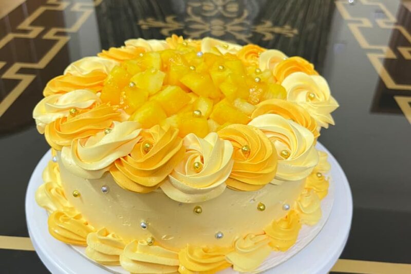 Mango Rosette Cake Recipe: 3 Easy Mango Cake Decoration Ideas for a Stunning Summer Dessert